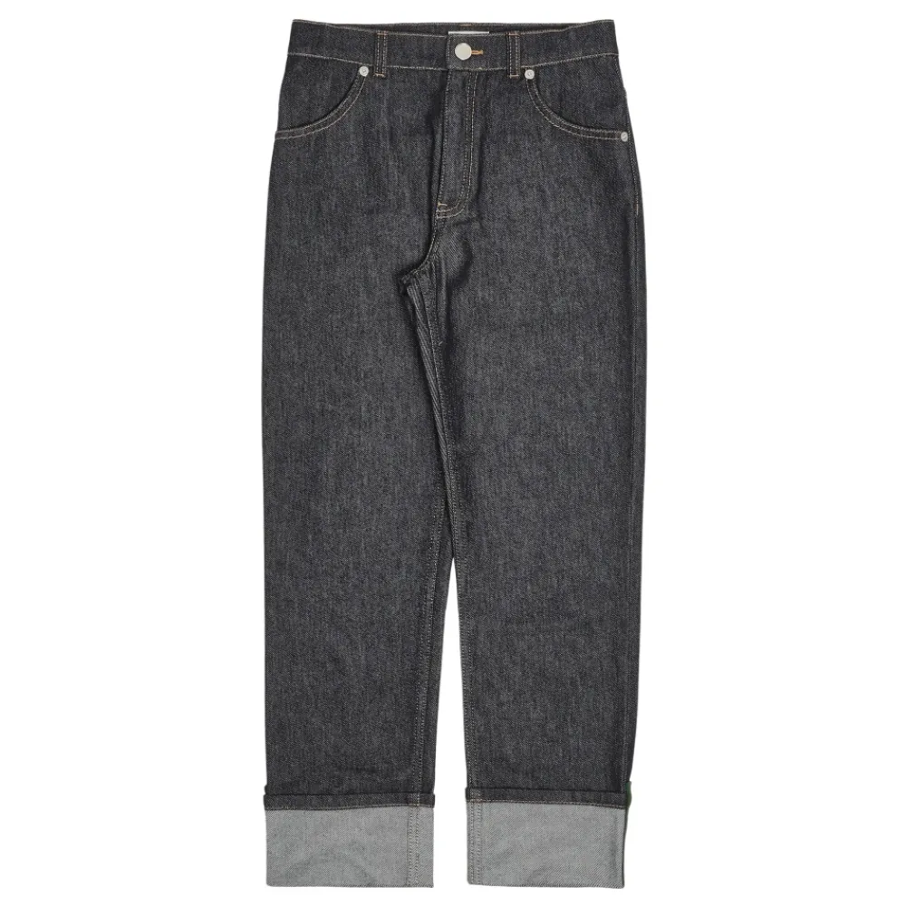 Denim Hose mit Webstreifen>Gucci Discount