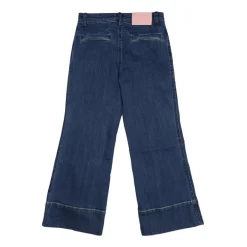 Denim Leggings mit Reißverschluss und Taschen>Elisabetta Franchi Clearance