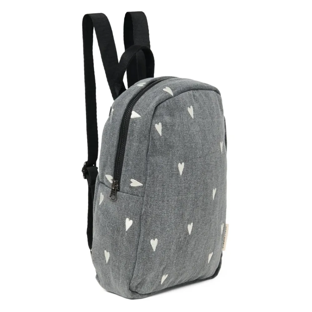 Denim Midi Rucksack für Stilvolle Abenteuer>Studio Noos Online