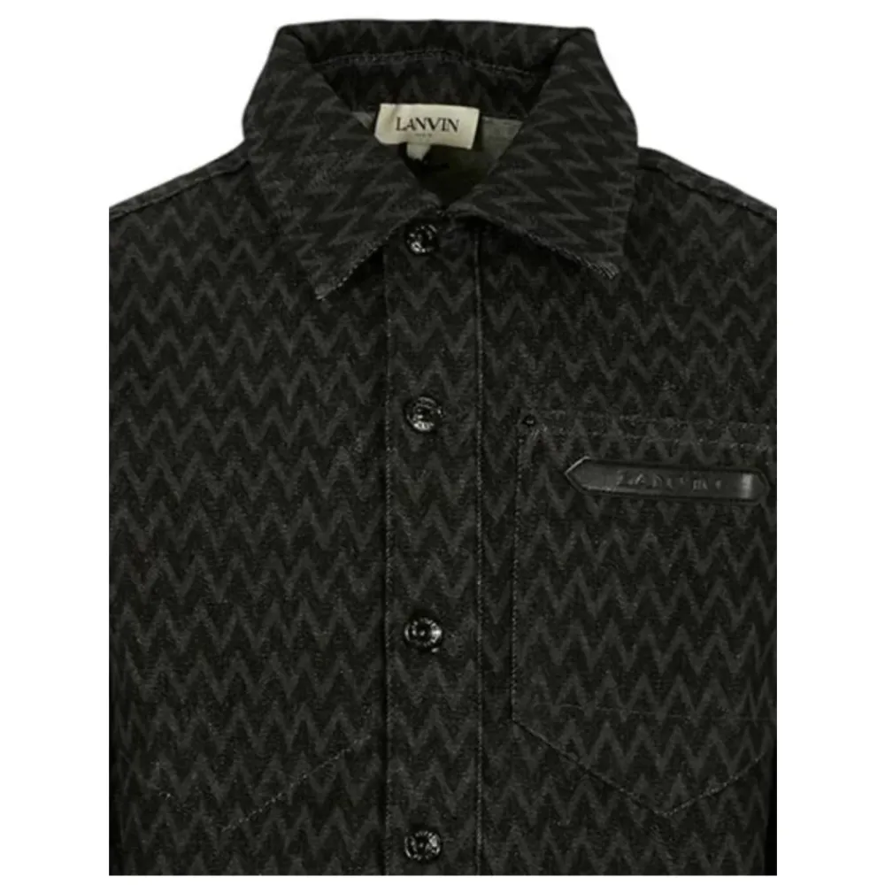 Denim Overshirt>Lanvin Discount