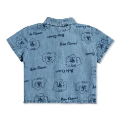 Denim Shirt With Print>Bobo Choses