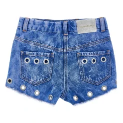 Denim Shorts>Monnalisa Outlet
