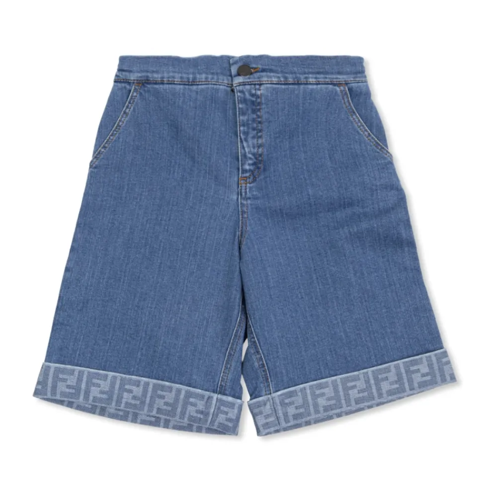 Denim Shorts>Fendi Discount