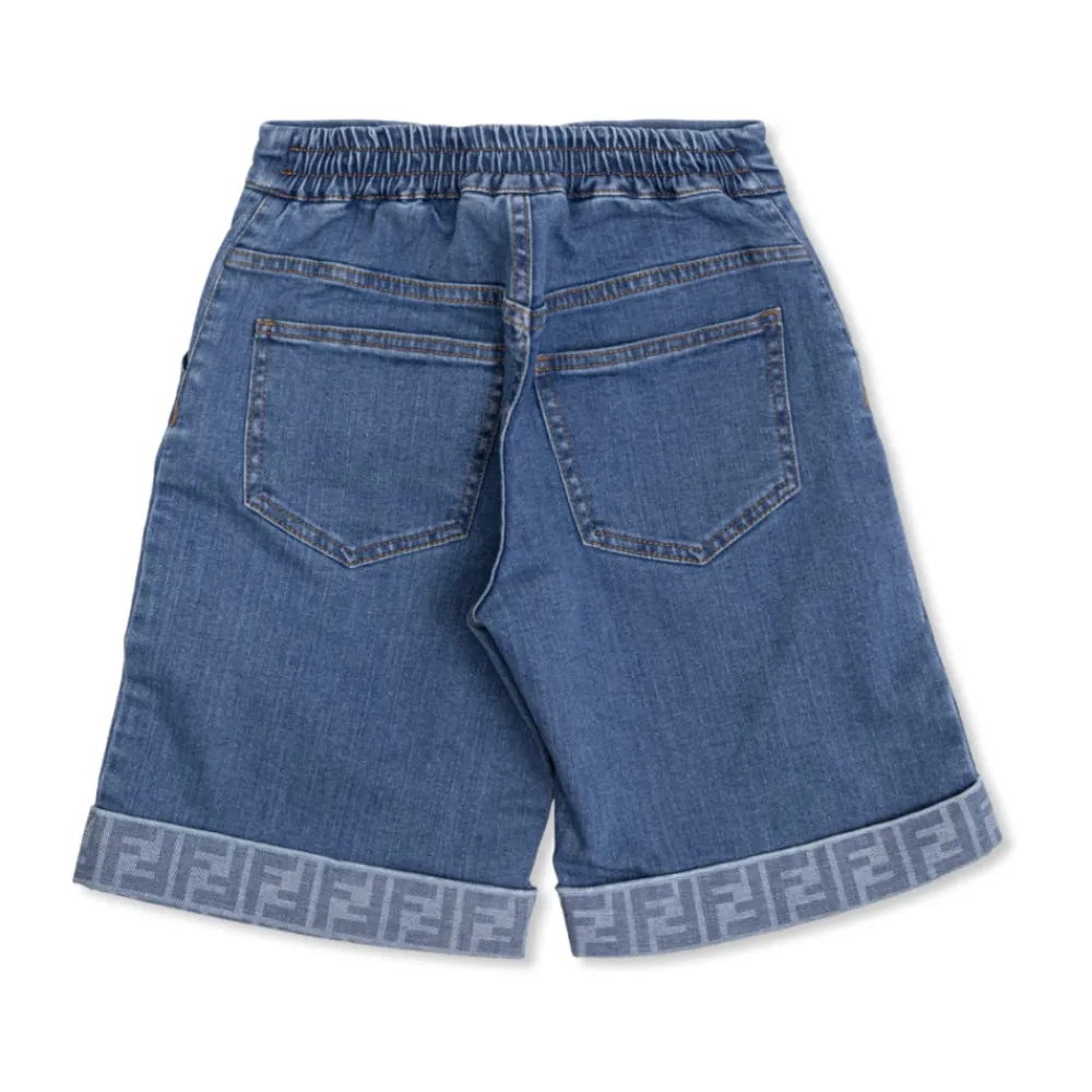 Denim Shorts>Fendi Discount