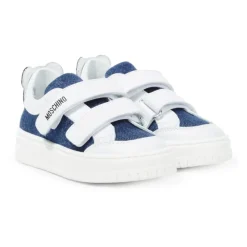 Denim Teddy Bear Sneakers>Moschino Sale
