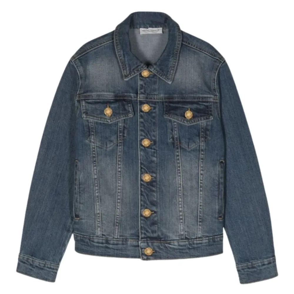Denimjacke mit klassischem Kragen>Golden Goose Best