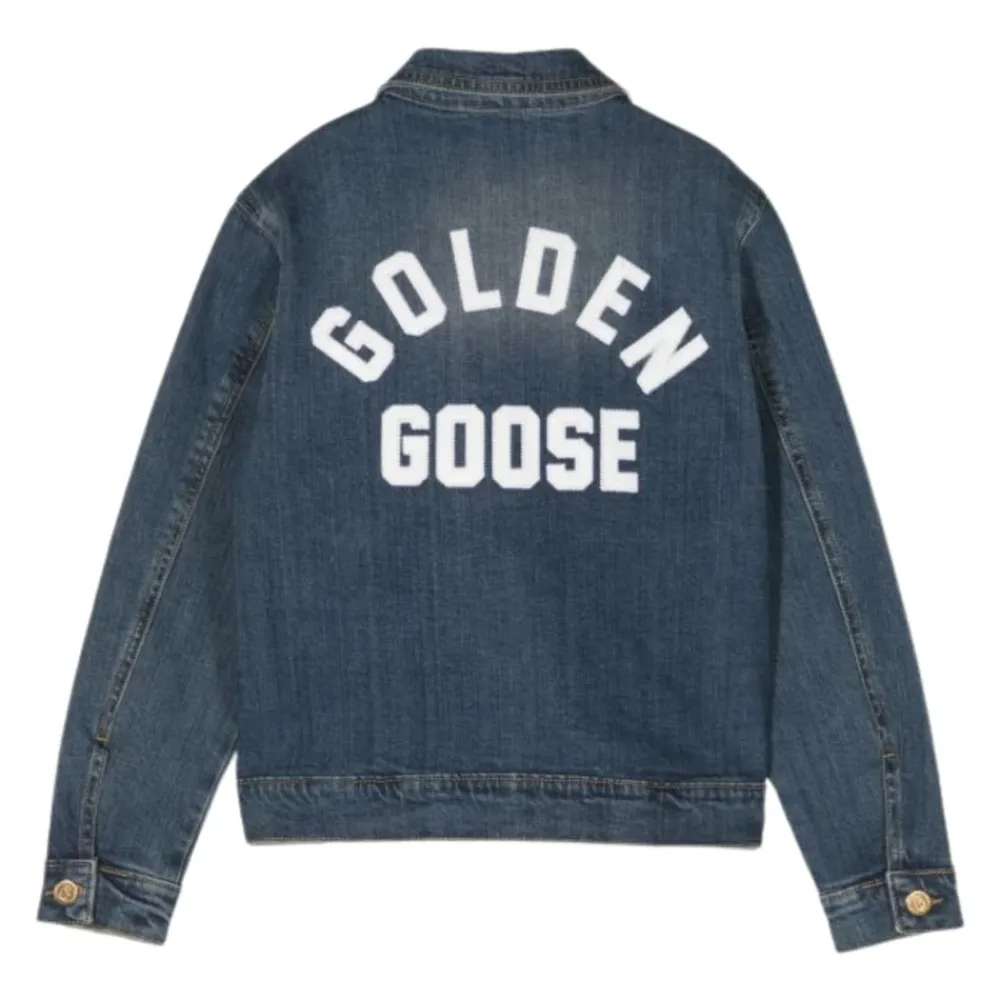 Denimjacke mit klassischem Kragen>Golden Goose Best