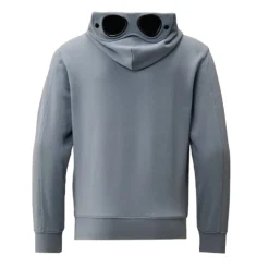 Diagonaler Fleece-Goggle-Kapuzenpullover>C.P. Company Discount