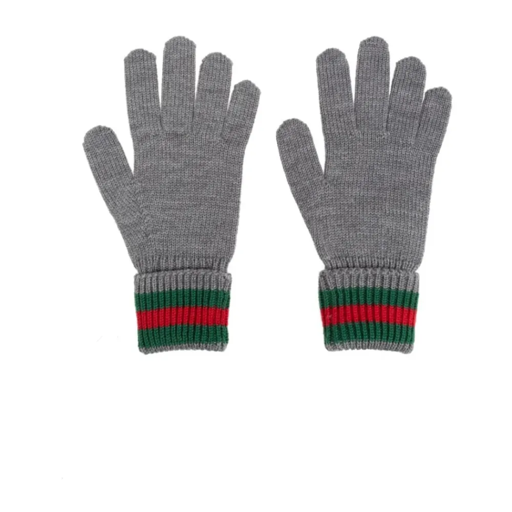 Dunkelgrüne gerippte Webjacke>Gucci Outlet