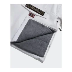 Einfarbige Rainforest Jacke mit Fleecefutter und Fronttasche><noscript><img width=