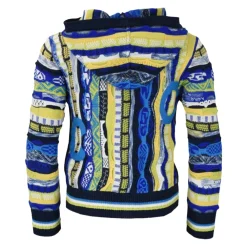 Einzigartige Allover Mädchen Strickjacke mit Stehkragen>Carlo Colucci New