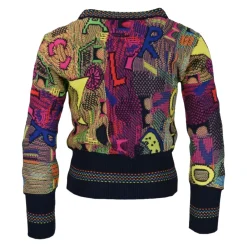 Einzigartiger Allover Mädchen Pullover mit Muster>Carlo Colucci Hot