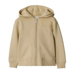 EKD Motif Zip-Up Hoodie>Burberry