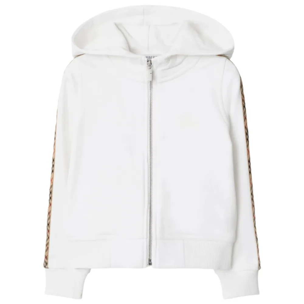 Elin Check Tape Hoodie>Burberry Discount