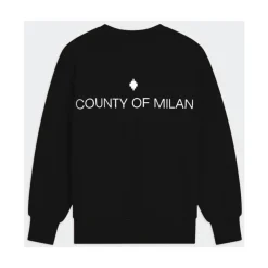 Embroidered Logo Crewneck Sweatshirt>Marcelo Burlon Discount