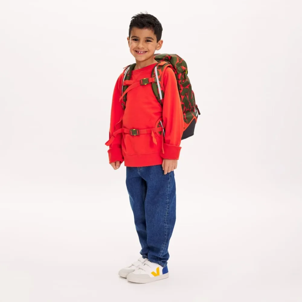 Ergonomischer, individualisierbarer Rucksack Fire Dragonbear>Ergobag Online