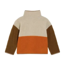 Farbblock Fleecejacke Braun>Dolce & Gabbana New