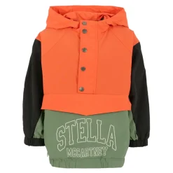 Farbblock Windjacke mit Kapuze>Stella McCartney Clearance