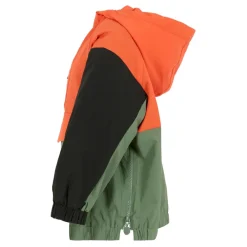 Farbblock Windjacke mit Kapuze><noscript><img width=