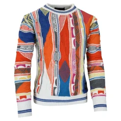 Farbenfroher Pullover>Carlo Colucci Hot