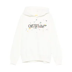 Farbspritzer Hoodie Langarmtasche>Off White Clearance