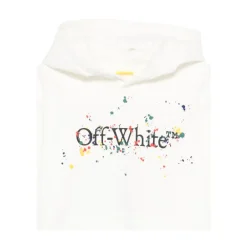 Farbspritzer Hoodie Langarmtasche>Off White Clearance