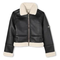 Faux Leder Zip Jacke>Michael Kors Sale