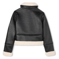 Faux Leder Zip Jacke>Michael Kors Sale