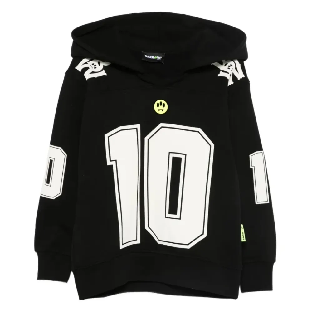 Felpa con stampa Cappuccio Profili a coste>BARROW Hot