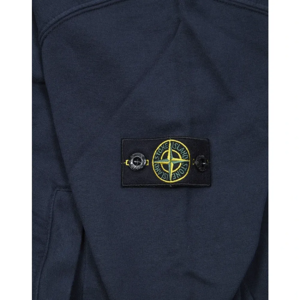 FELPA ZIP E CAPPUCCIO>Stone Island New