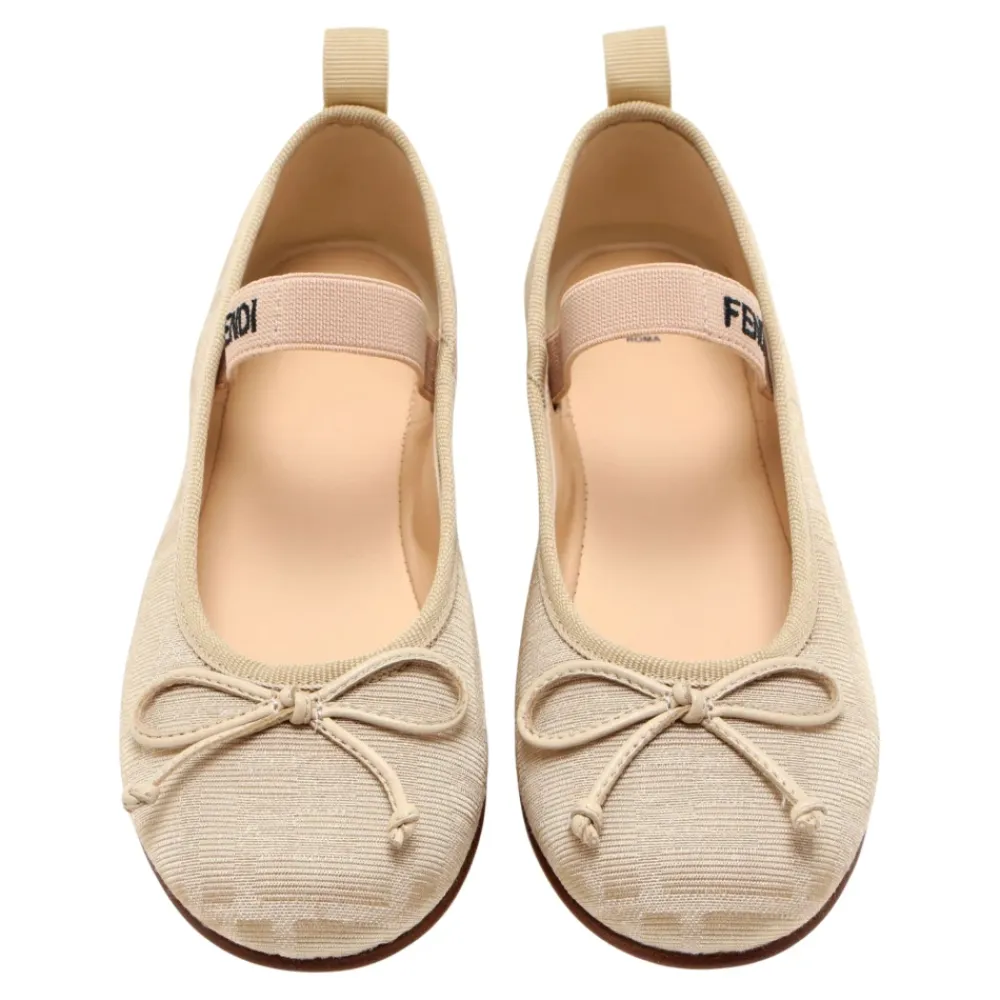 FF Jacquard Ballerinas>Fendi Outlet