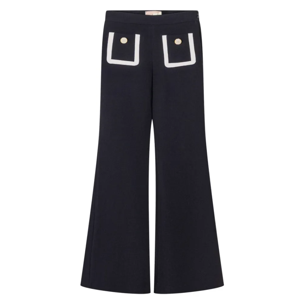 Flared Trousers>Elisabetta Franchi