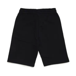 Fleece Shorts With Logo><noscript><img width=