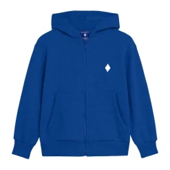 Fleece Zip Hoodie>Marcelo Burlon Online