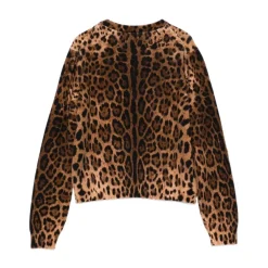 Fleece-Pullover mit Print>Dolce & Gabbana Online