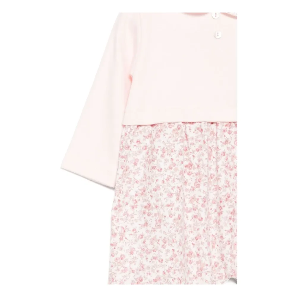 Floral Print Cotton Romper>Laranjinha Discount