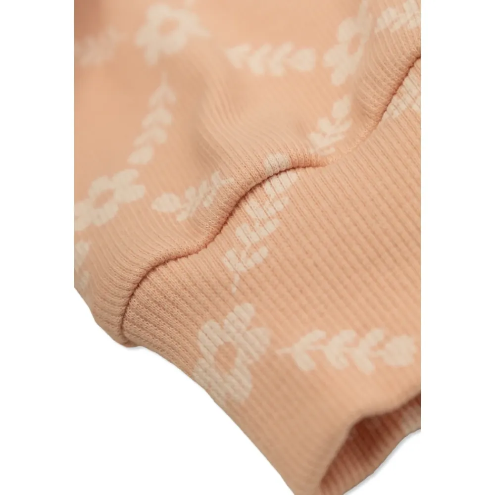 Flower Grid Rib One-Piece>Tinycottons Best