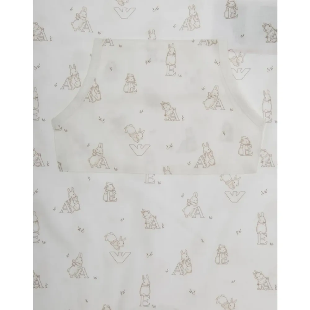 Footed V-neck Body>Emporio Armani New