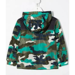 Gemusterte Kapuzenjacke Frizil Kinder>Moncler New