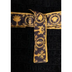 Gemustertes Bademantel für Kinder><noscript><img width=