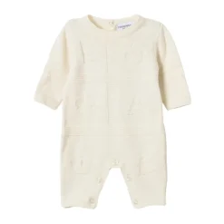 Geometrisches Muster Strickstrampler>Emporio Armani