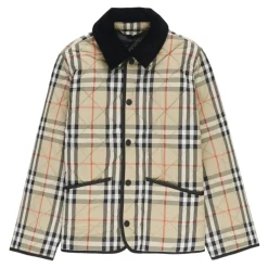 Gepolsterte Kinderjacke Karomuster>Burberry Discount
