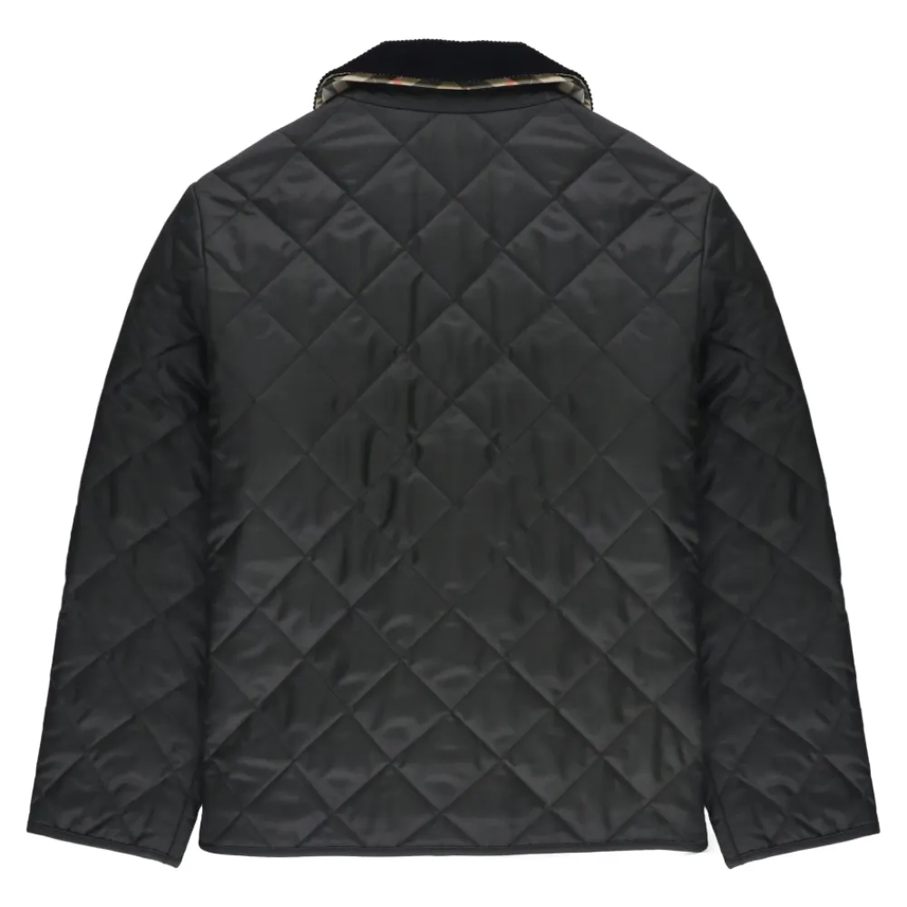 Gepolsterte Kinderjacke Cordkragen>Burberry Hot