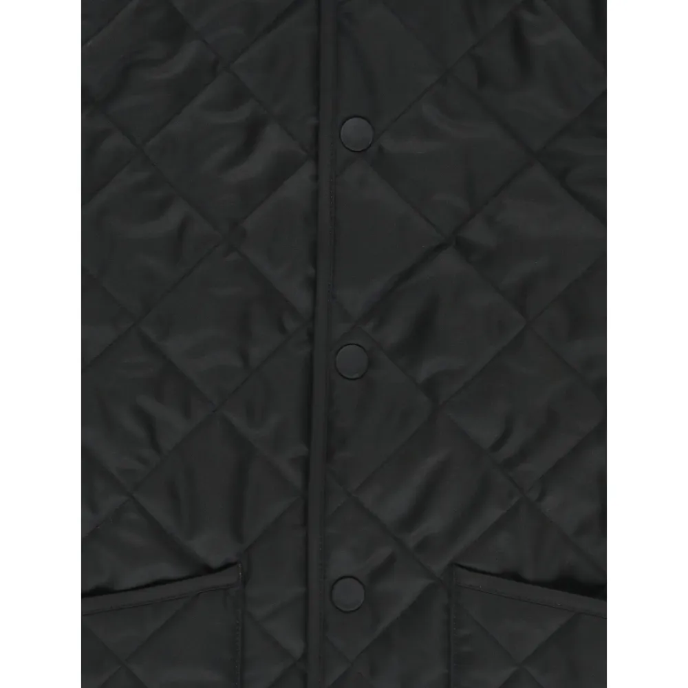 Gepolsterte Kinderjacke Cordkragen>Burberry Hot