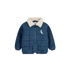 Gepolsterte Mond Baby Denim Jacke>Bobo Choses Sale