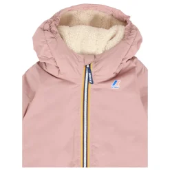 Gepolsterte Jacke mit Faux Shearling><noscript><img width=