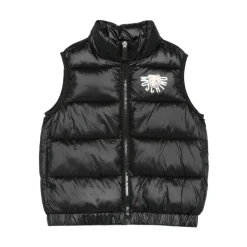 Gepolsterte e Weste mit Logodetail>Moschino