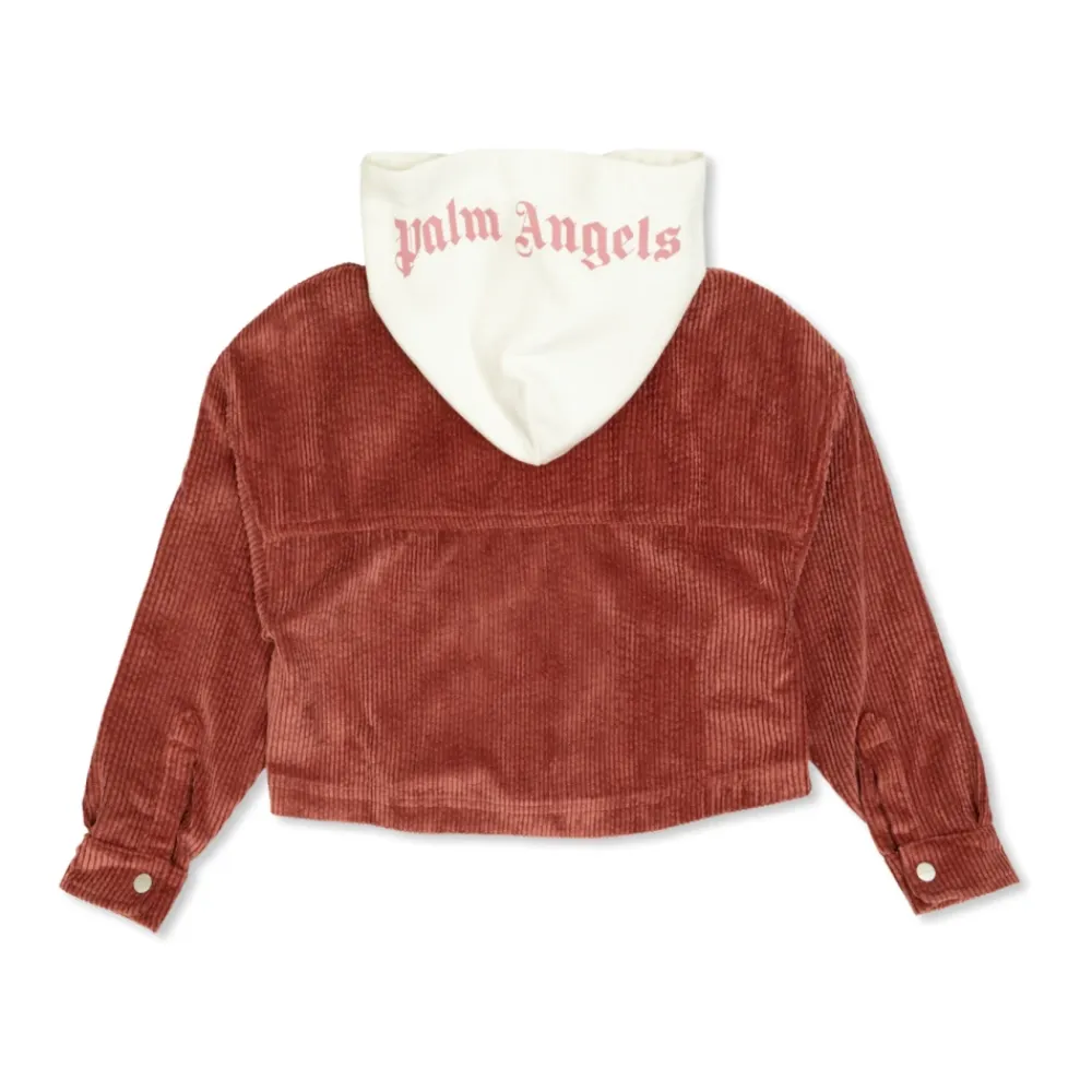 Gerippte Jacke>Palm Angels Clearance