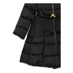 Gesteppte Jacke mit Gürtel>Elisabetta Franchi Sale