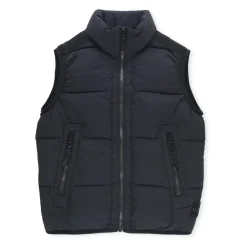 Gesteppte, ärmellose Steppjacke mit Logo>Stone Island Clearance
